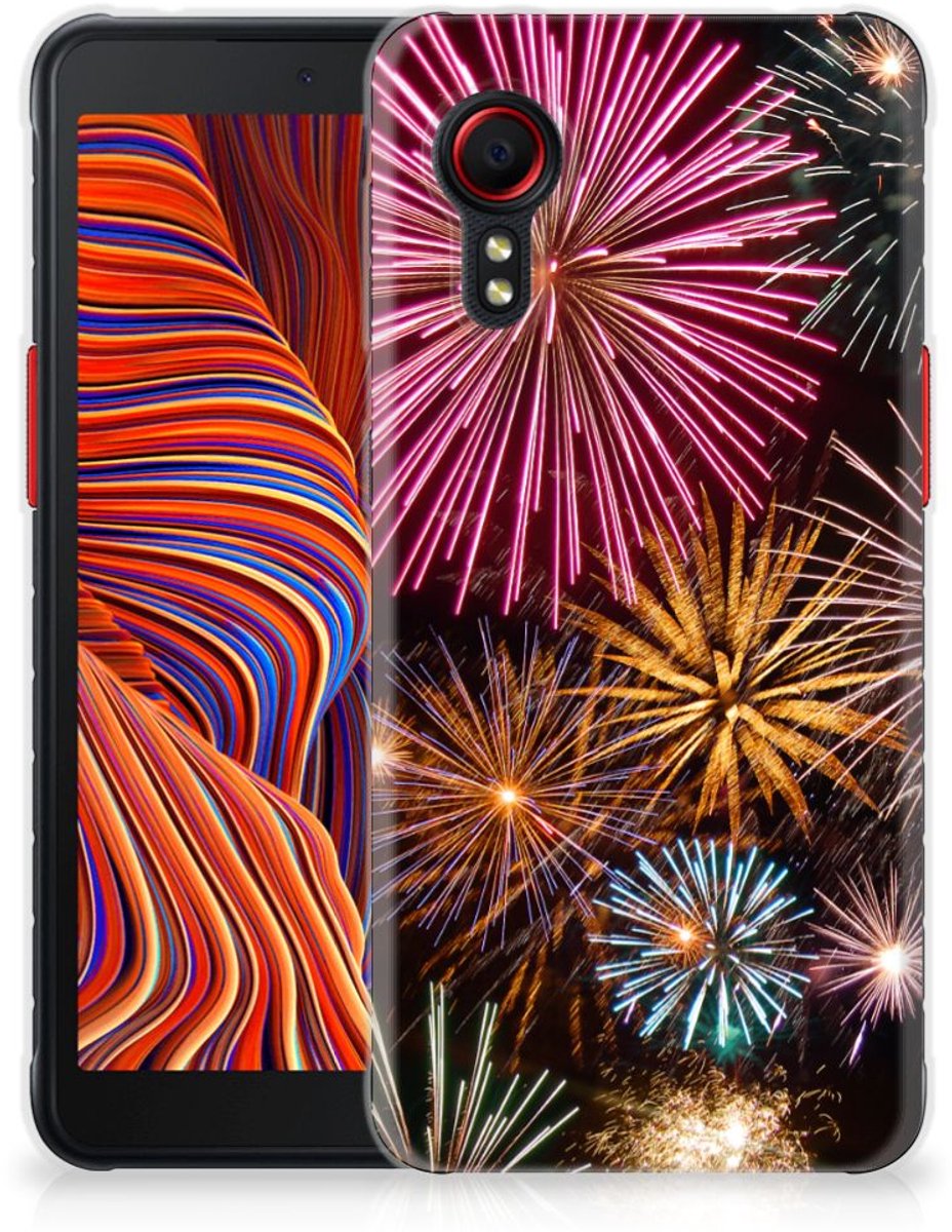 Samsung Galaxy Xcover 5 Silicone Back Cover Vuurwerk