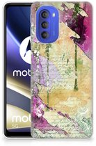 Coque Siliconen Motorola Moto G51 5G Coque Téléphone Portable Personnaliser Peinture