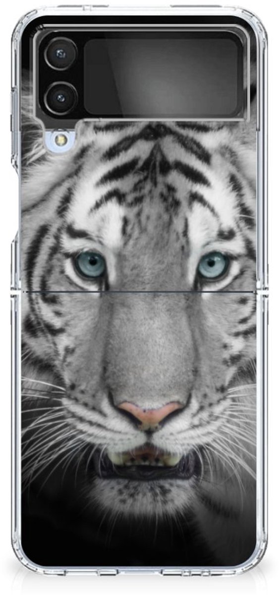 Samsung Galaxy Z Flip 4 TPU Hoesje Tijger