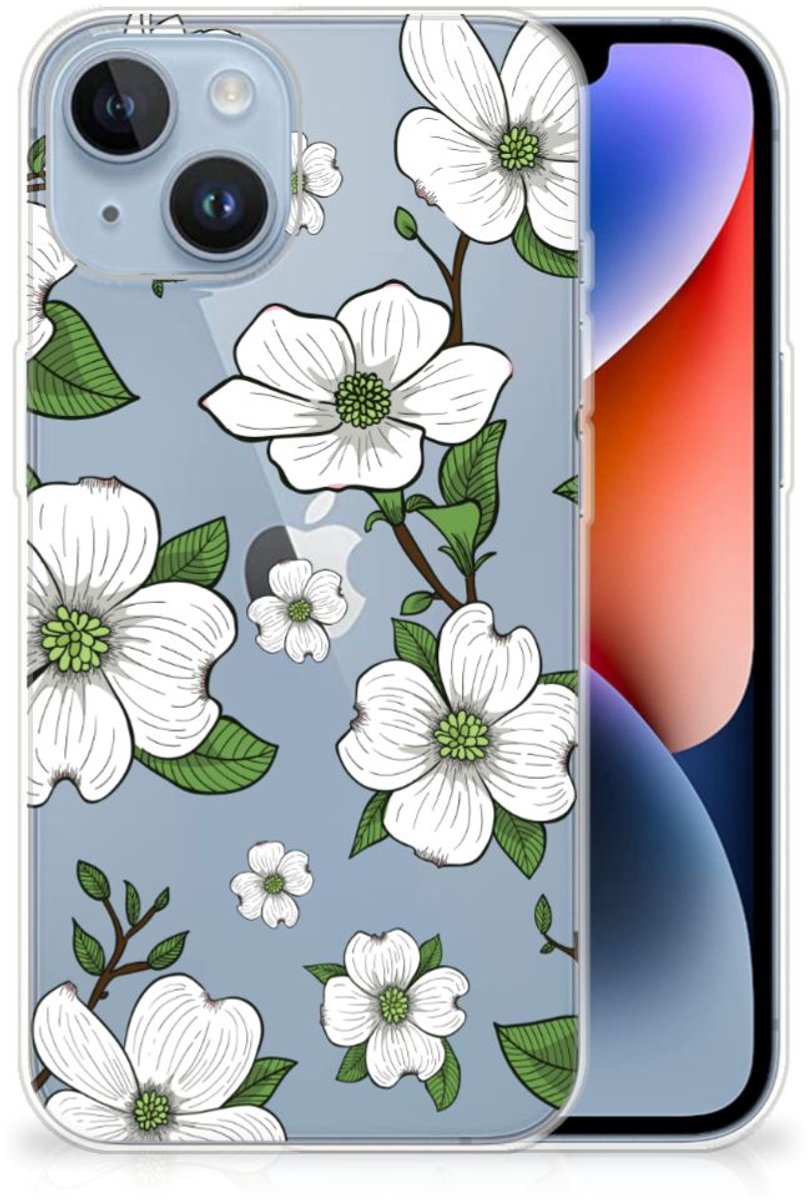 Apple iPhone 14 TPU Case Dogwood Flowers