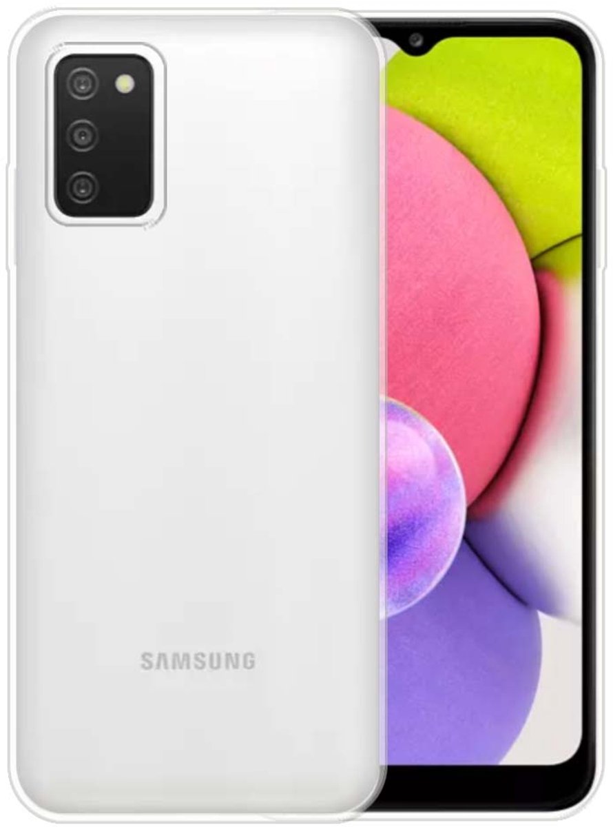 TPU Siliconen Hoesje Samsung Galaxy A03s Backcase Transparant