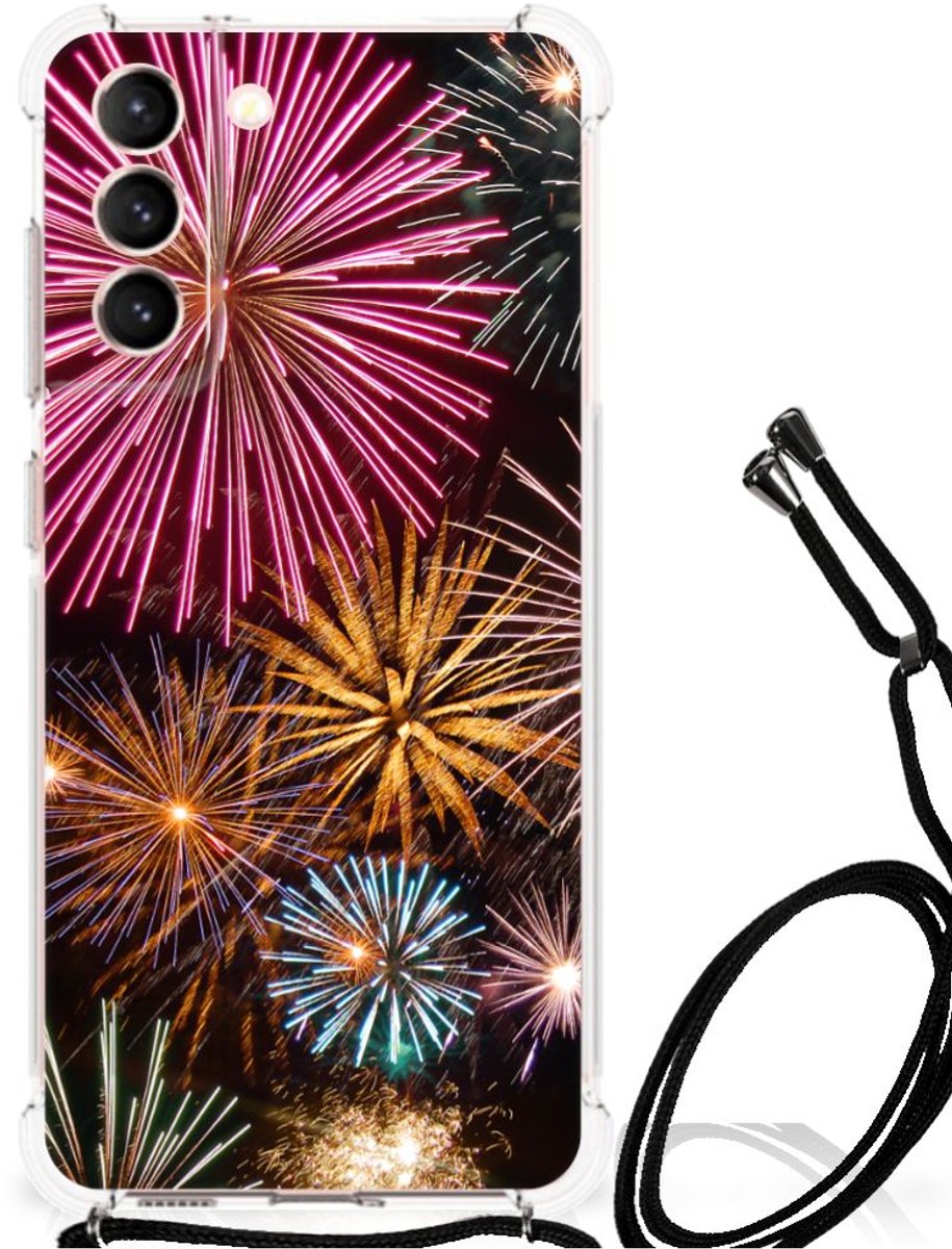 Samsung Galaxy S21 FE Anti Shock Bumper Case Vuurwerk