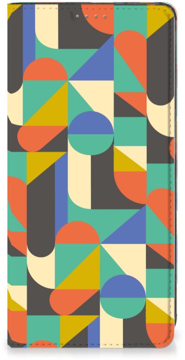 Samsung Galaxy A34 Hoesje met Magneet Funky Retro