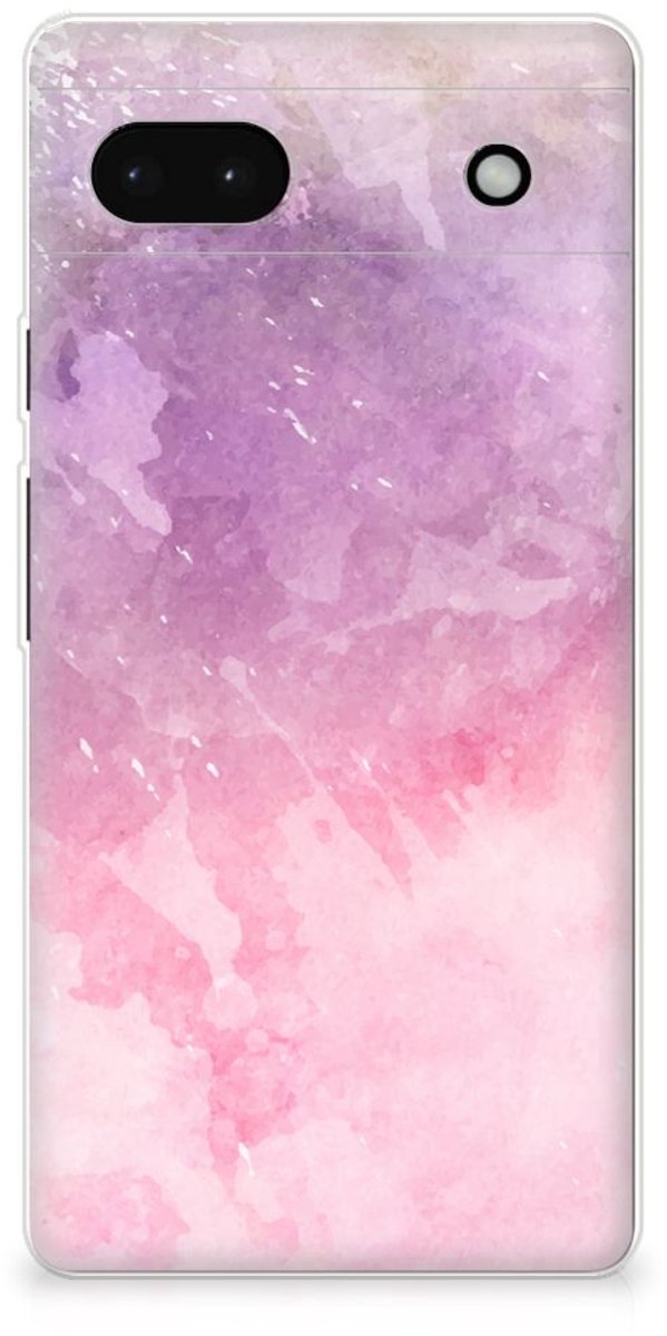 Hoesje maken Google Pixel 6A Pink Purple Paint