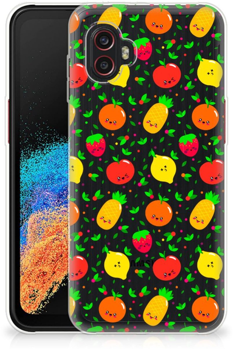 Samsung Galaxy Xcover 6 Pro Siliconen Case Fruits