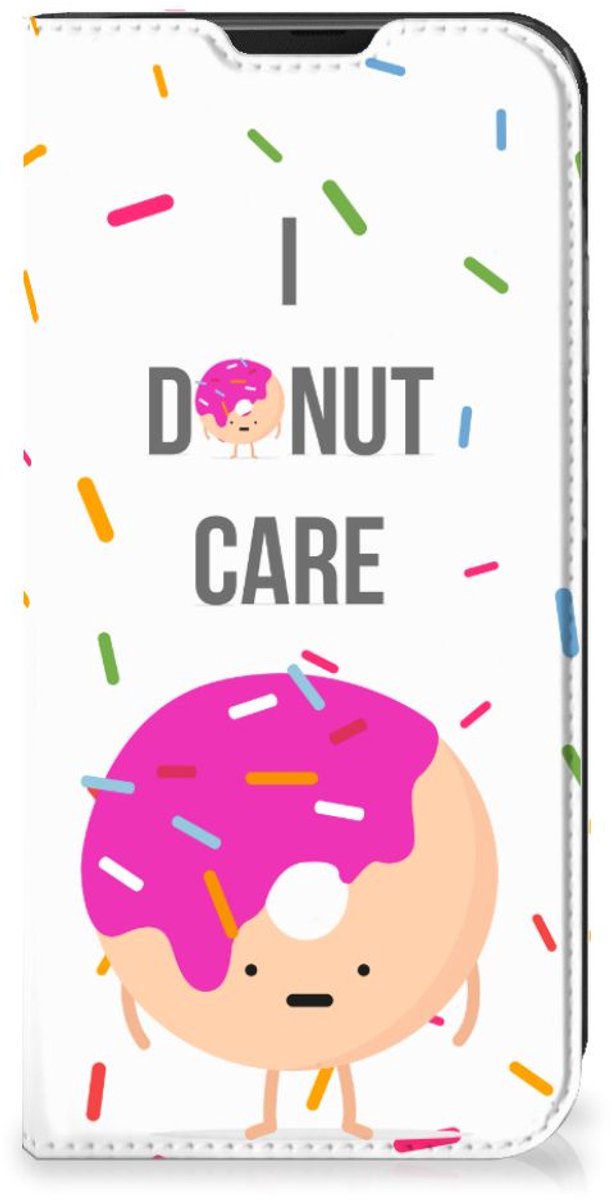 Samsung Galaxy Xcover 6 Pro Flip Style Cover Donut Roze