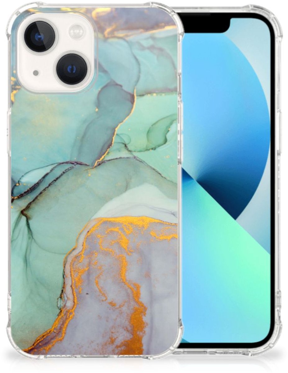 Back Cover voor iPhone 13 Watercolor Mix