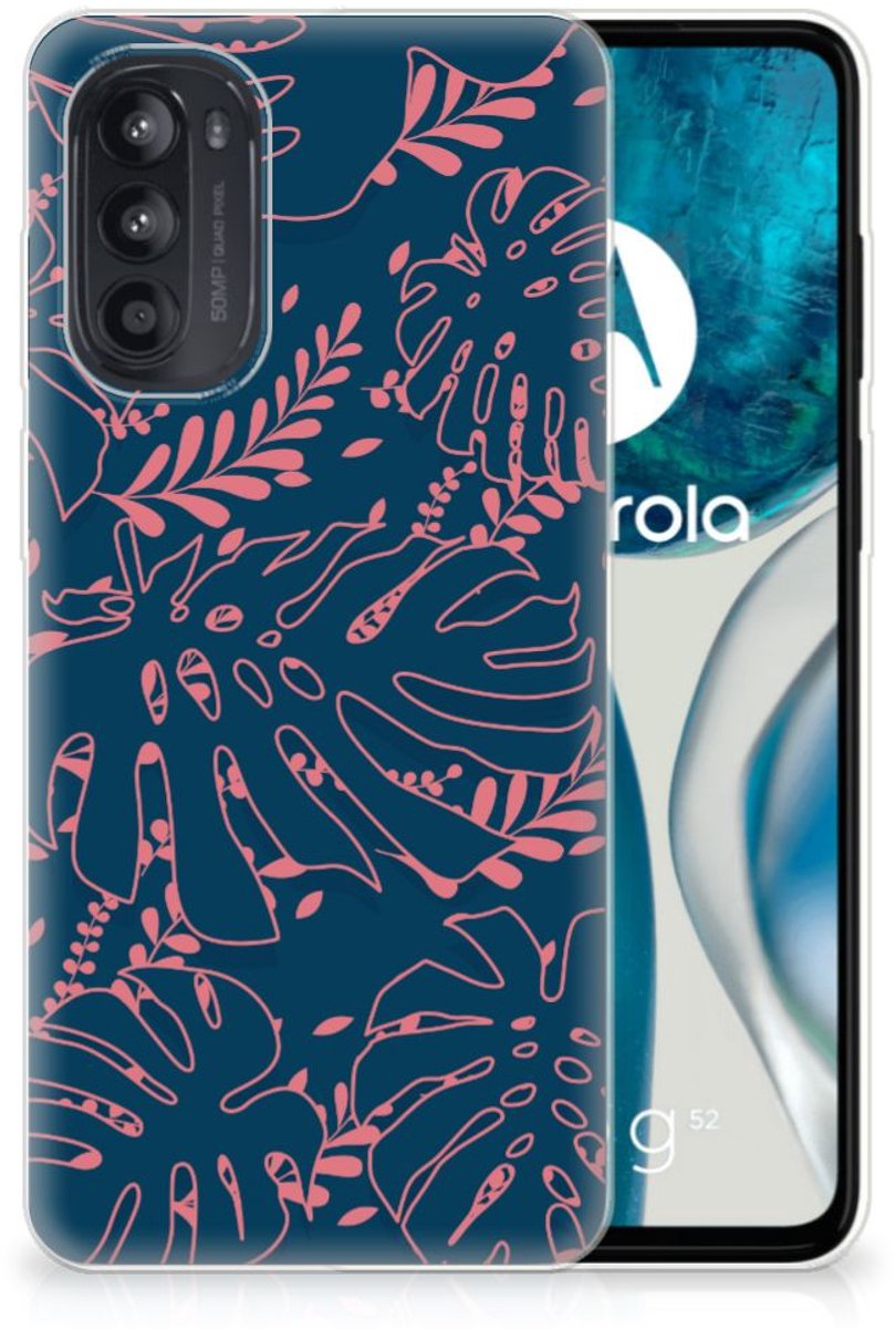 Motorola Moto G52/G82 TPU Case Palm Leaves