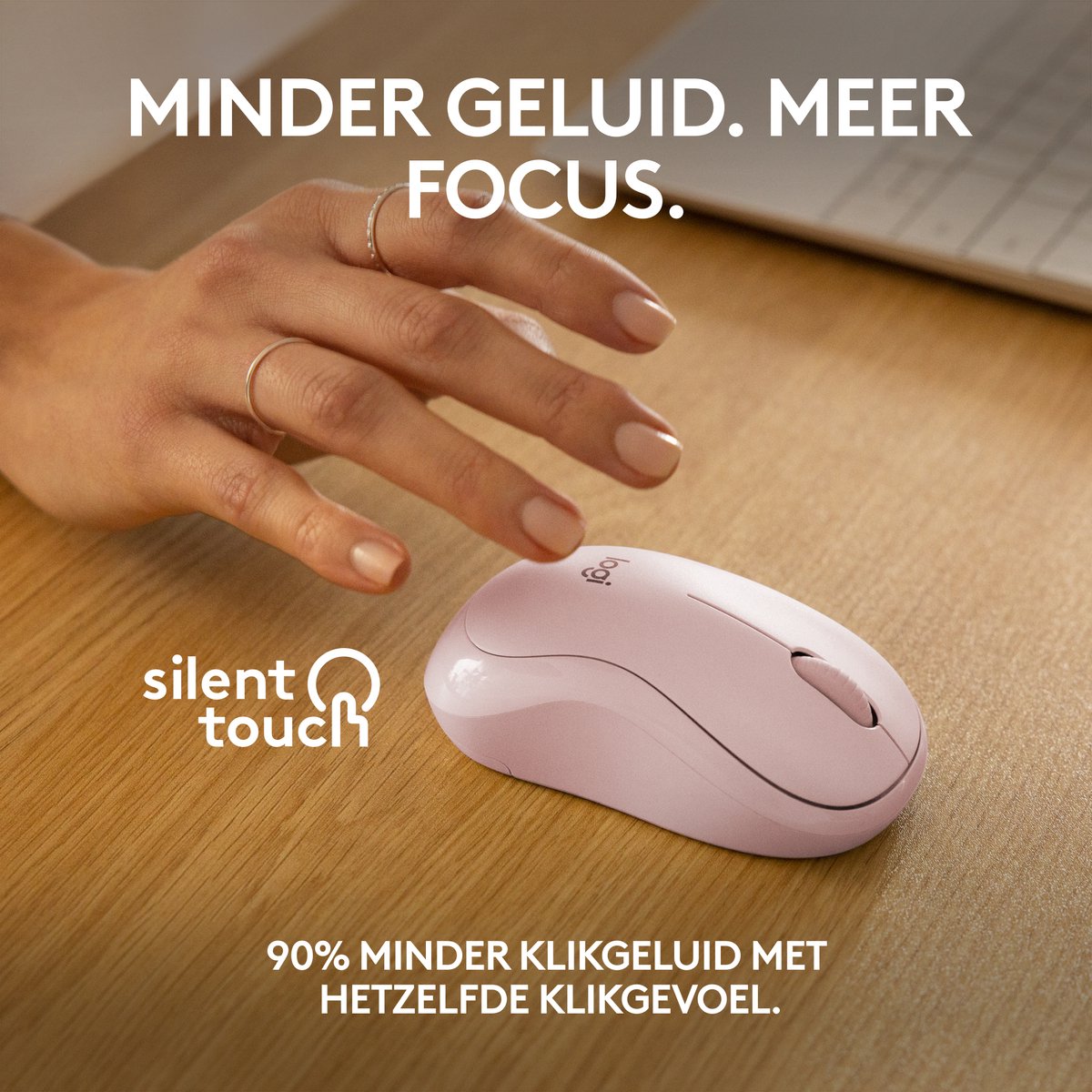 Logitech M240 Draadloze Bluetooth Muis - Stil & Compact thumbnail 4