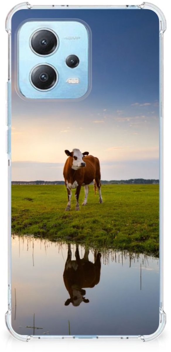 TPU Case Anti-Shock voor Xiaomi Redmi Note 12 5G Case Anti-shock Koe