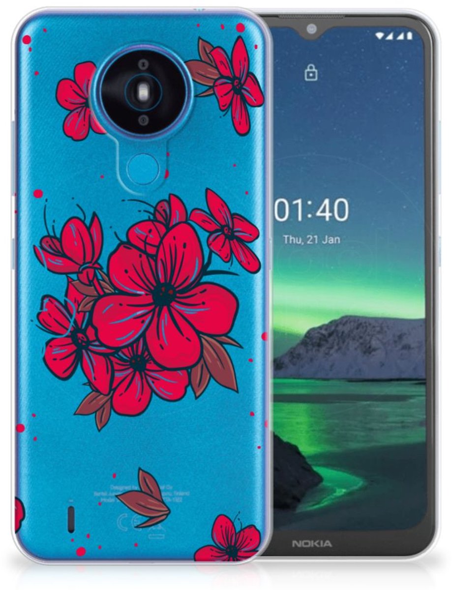 Nokia 1.4 TPU Case Blossom Red