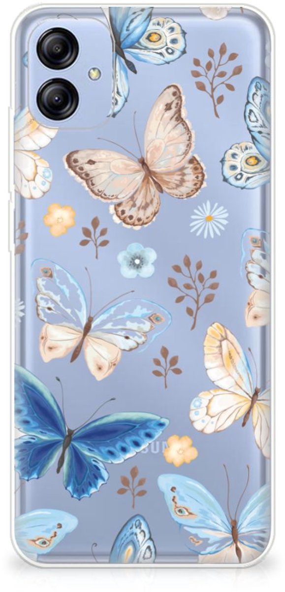 TPU Hoesje voor Samsung Galaxy A04e Vlinder