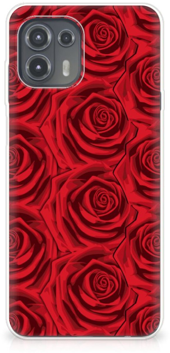 Motorola Edge 20 Lite TPU Case Red Roses