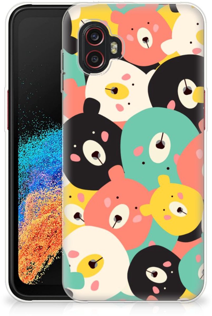 Samsung Galaxy Xcover 6 Pro Telefoonhoesje met Naam Bears