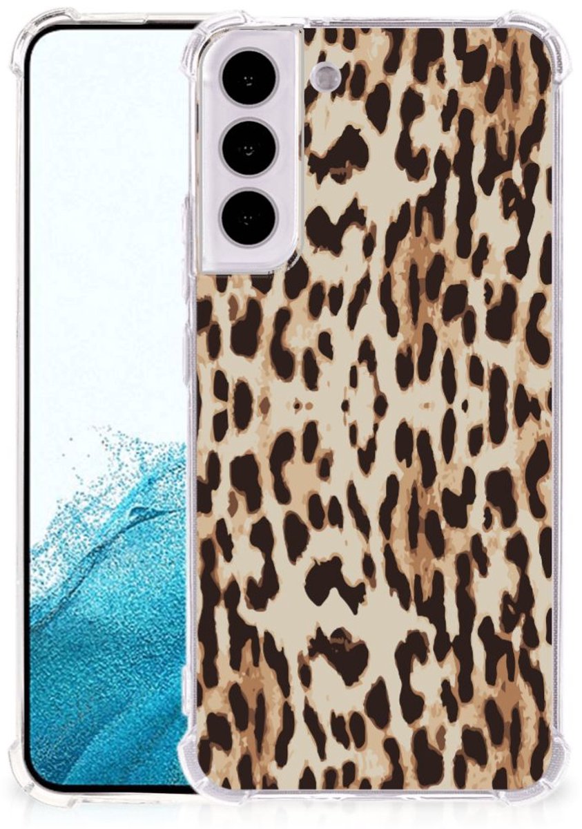 Samsung Galaxy S22 Plus Case Anti-shock Leopard
