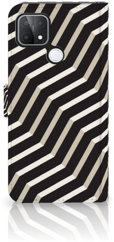 Coque Smartphone OPPO A15 Bookcover avec porte-cartes Illusion