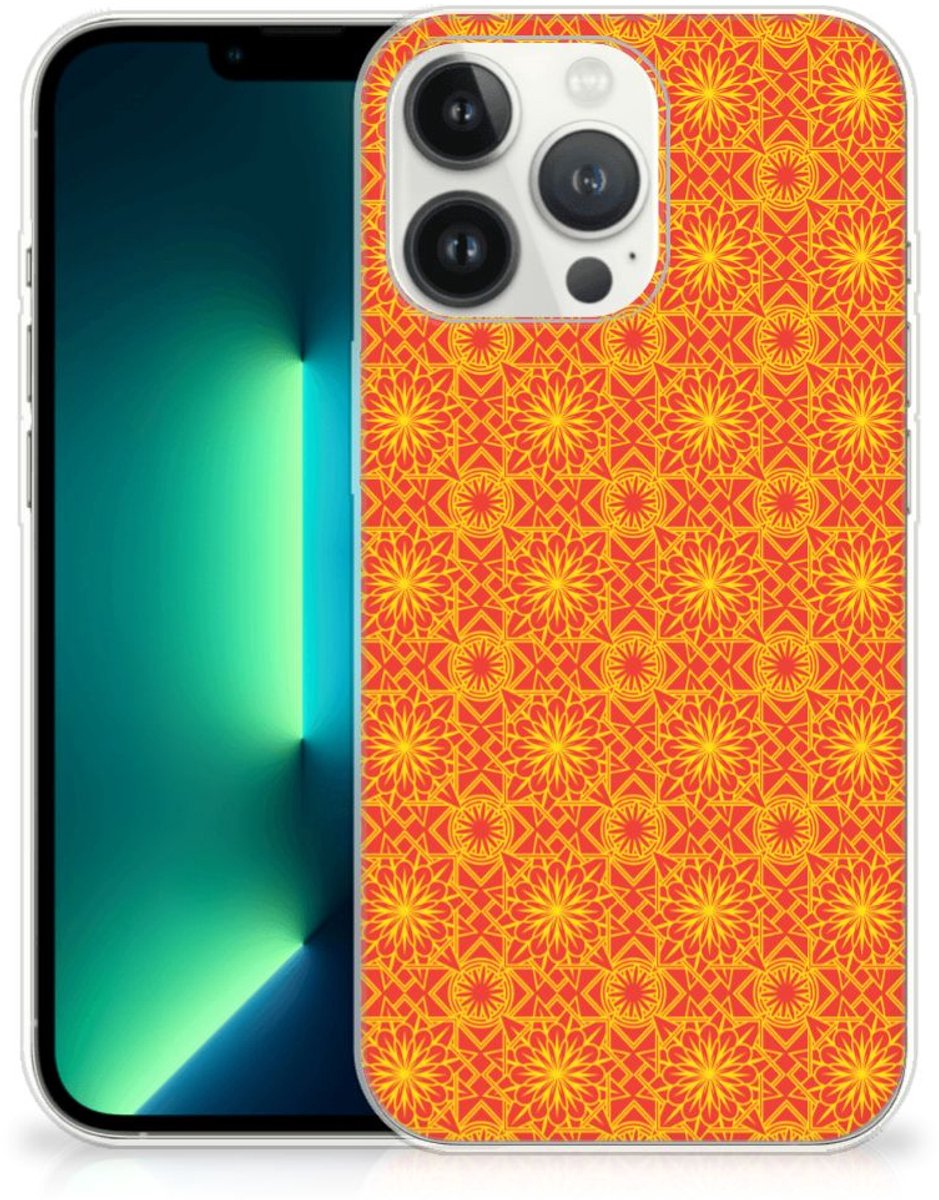 iPhone 13 Pro Max TPU bumper Batik Oranje