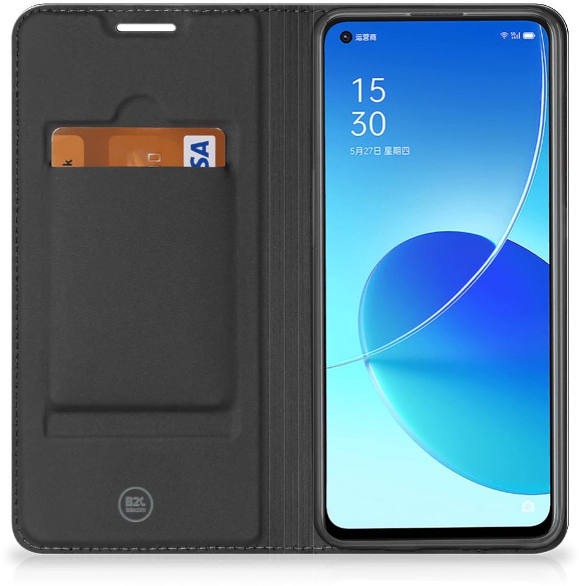 OPPO Reno6 5G Flip Style Cover Whiskey