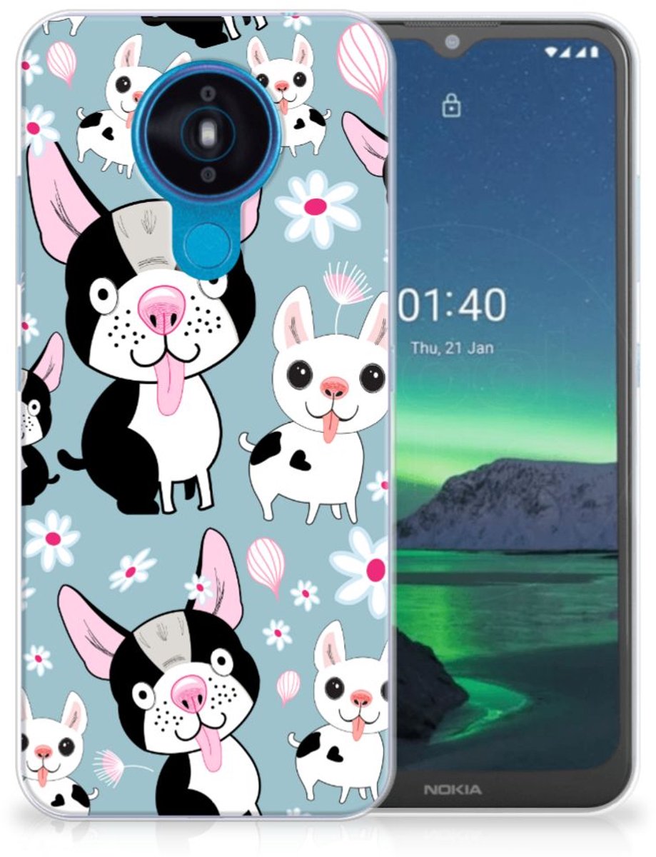 Nokia 1.4 TPU Hoesje Hondjes