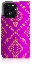 Coque de téléphone avec photo iPhone 13 Pro Smart CoverCase Baroque Rose