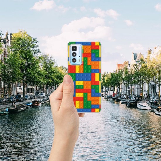 Coque pour Motorola Edge 20 Pro TPU Bumper Silicone Étui Housse Blocs