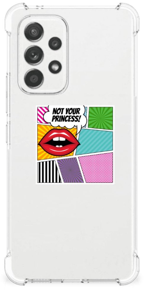 Samsung Galaxy A53 5G Anti Shock Bumper Case Popart Princess