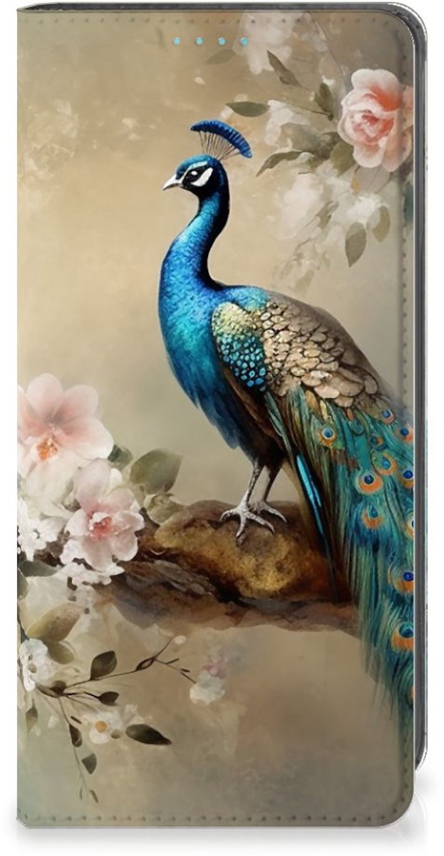 Hoesje maken voor Samsung Galaxy A53 Vintage Pauwen
