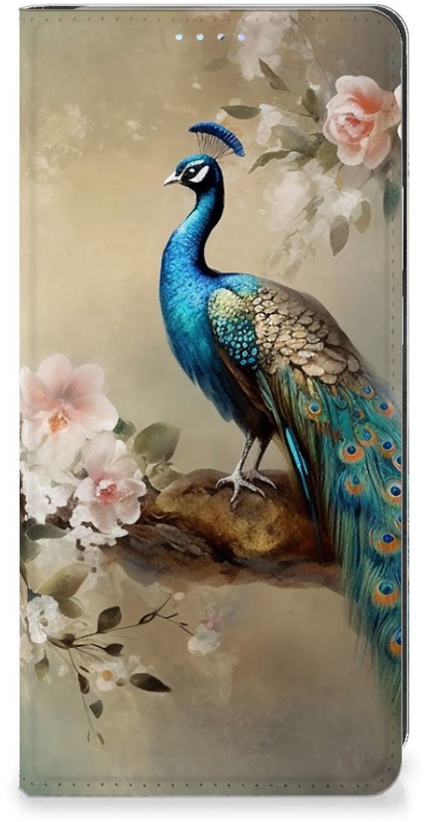 Hoesje maken voor Motorola Edge 40 Pro Vintage Pauwen