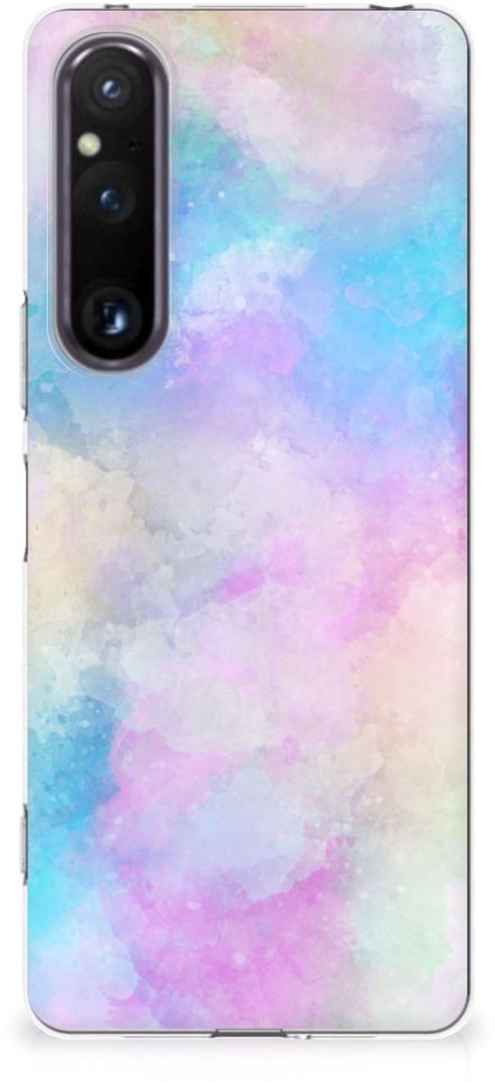 Hoesje maken Sony Xperia 1 V Watercolor Light