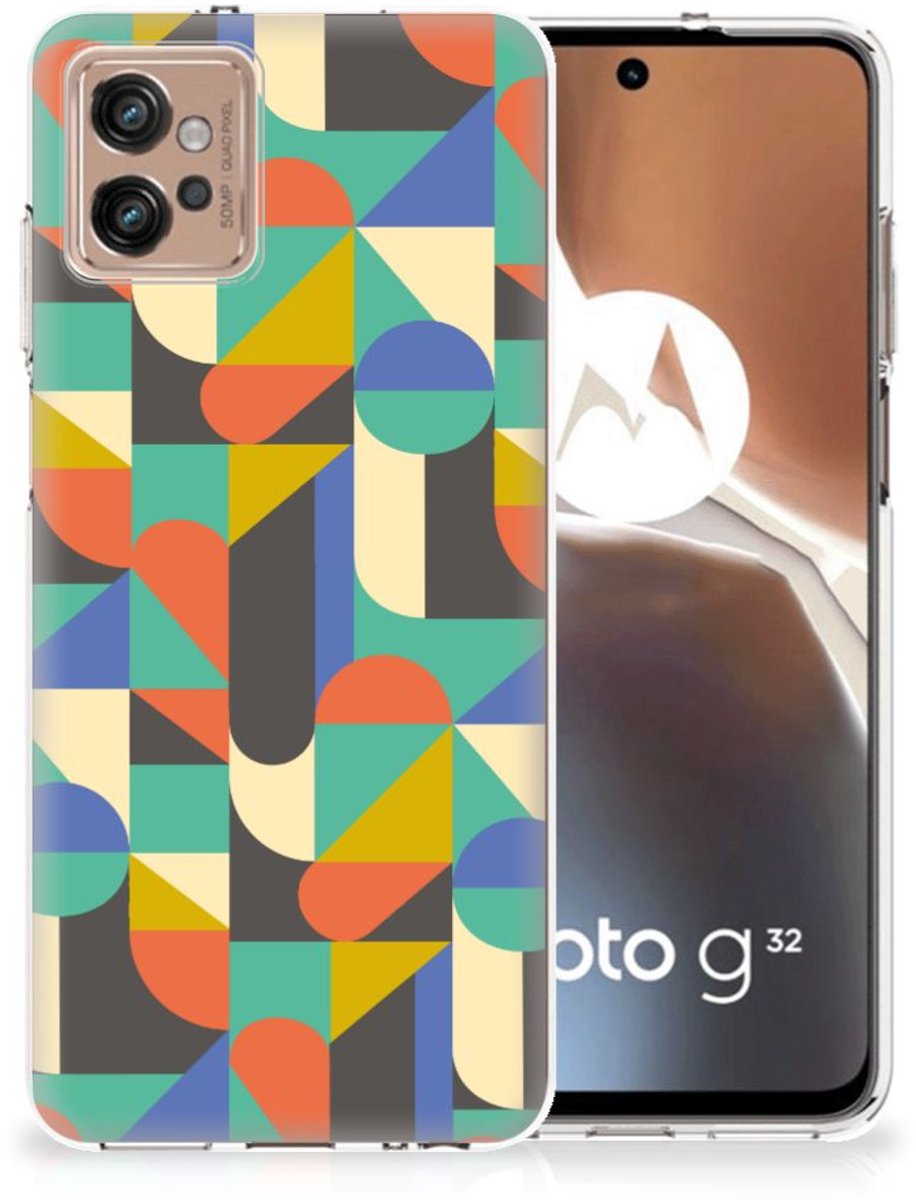 Motorola Moto G32 TPU bumper Funky Retro