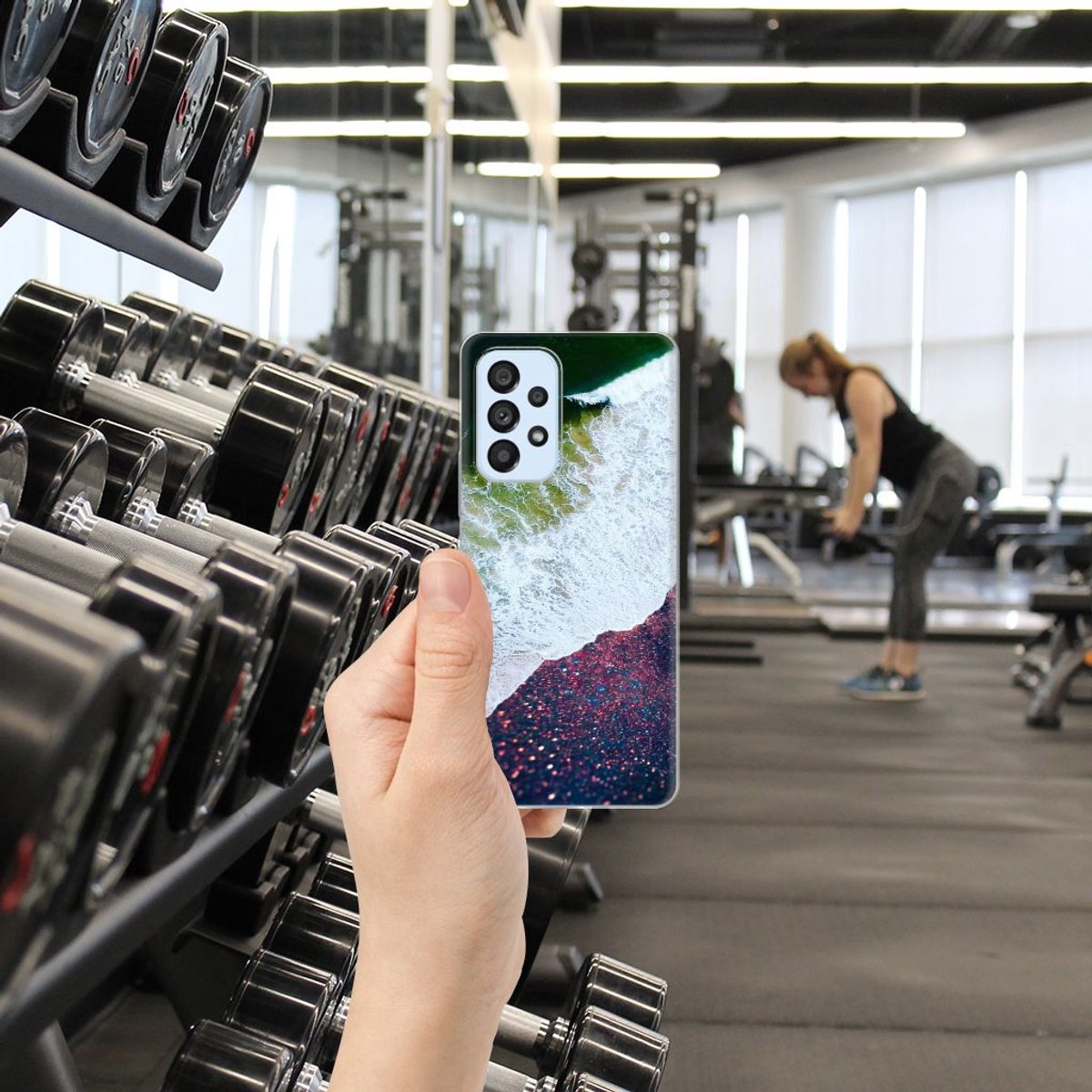 Samsung Galaxy A53 5G TPU Hoesje Sea in Space
