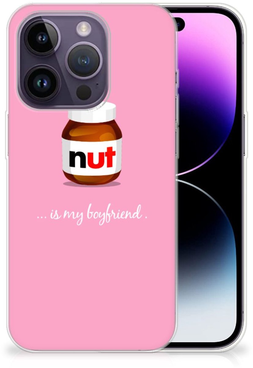 Apple iPhone 14 Pro Siliconen Case Nut Boyfriend