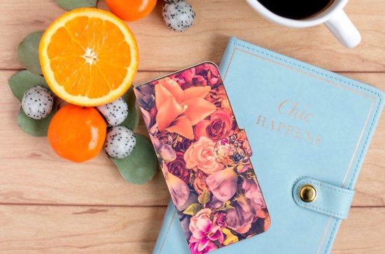 Housse Coque pour OPPO A17 Coque Téléphone Bouquet De Fleurs Cadeau pour le cadeau d'anniversaire de la mère