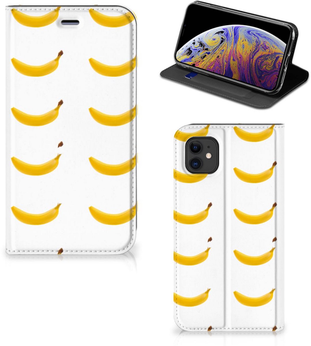 Book Case voor Apple iPhone 11 Flip Style Cover Banana