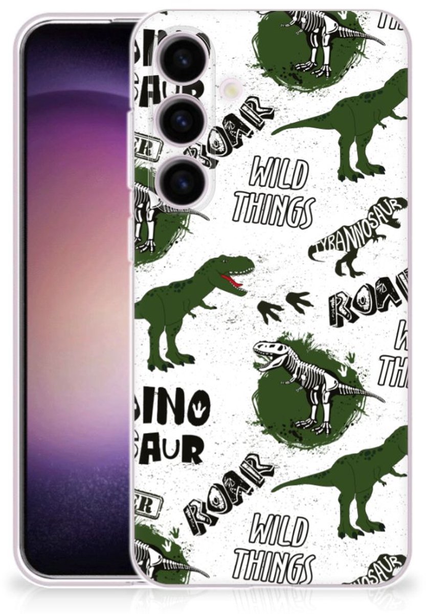 TPU Hoesje voor Samsung Galaxy S24 Dinosaurus