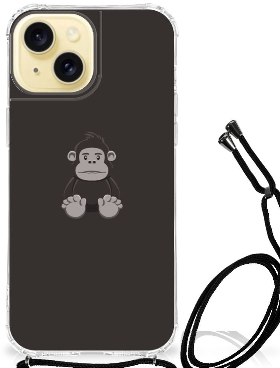Apple iPhone 15 Stevig Bumper Hoesje Gorilla
