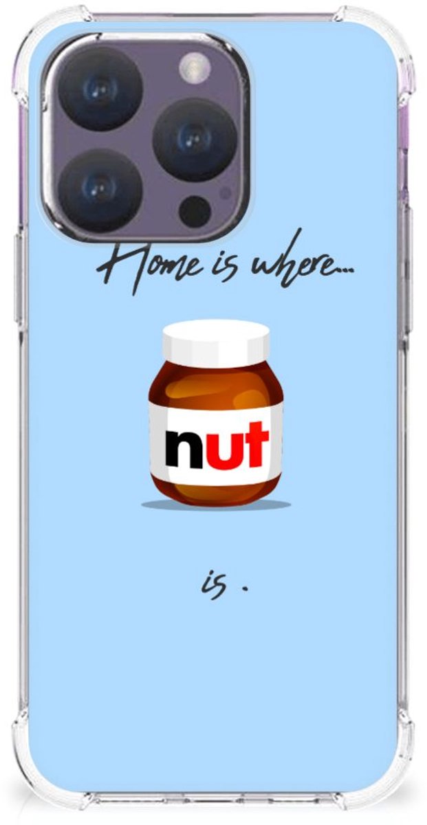 iPhone 15 Pro Beschermhoes Nut Home