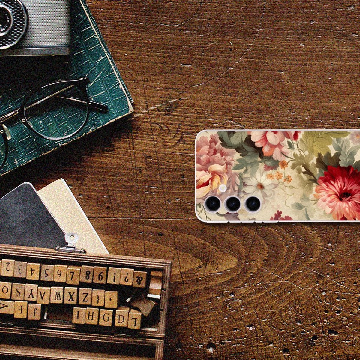 TPU Case voor Samsung Galaxy S24 Plus Bloemen