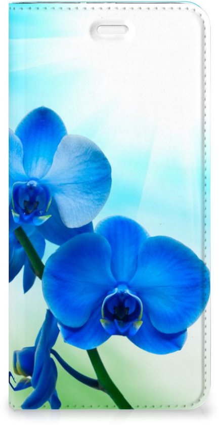 Coque Huawei P10 Plus Standcase Design Orchid Blauw