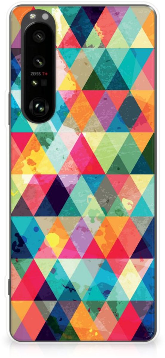 Sony Xperia 1 III TPU bumper Geruit