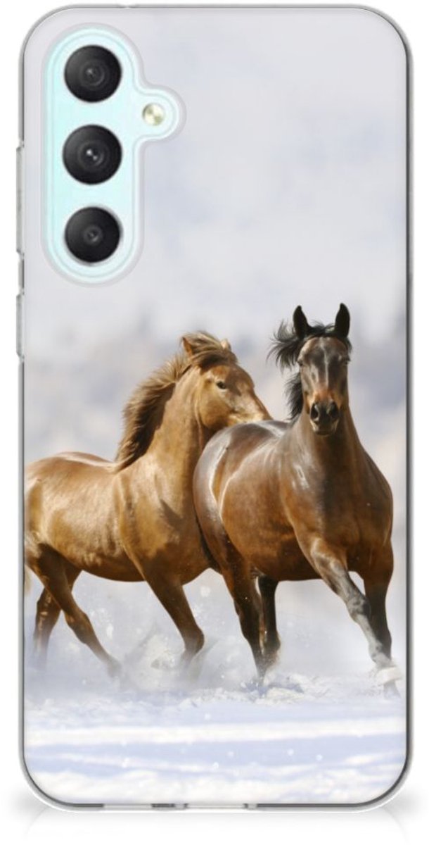 Samsung Galaxy S23 FE TPU Hoesje Paarden