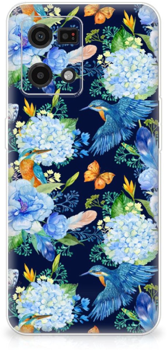 TPU Hoesje voor OPPO Reno7 4G IJsvogel