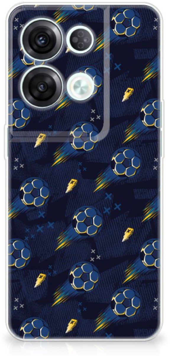 TPU bumper voor OPPO Reno8 Pro Voetbal