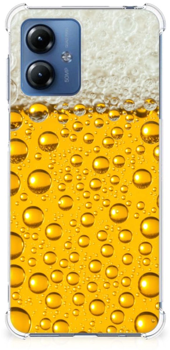 Motorola Moto G14 Beschermhoes Bier
