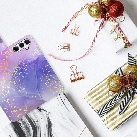 Coque pour Samsung Galaxy A55 Aquarelle Violet