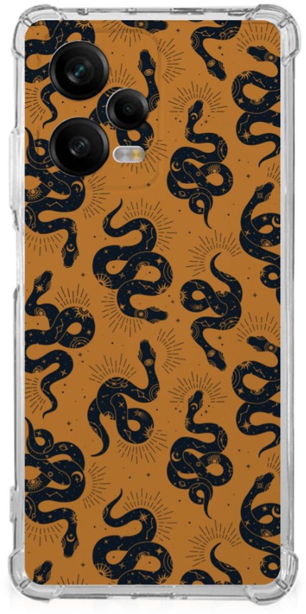 Back Cover voor Case Anti-shock voor Xiaomi Redmi Note 12 Pro Snakes
