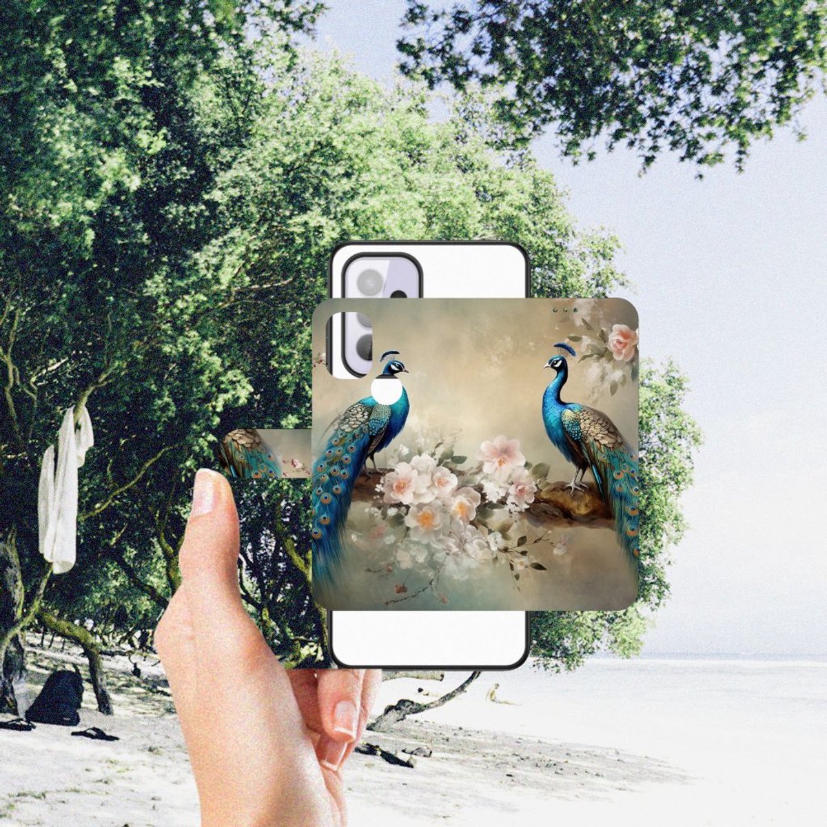 Dierenprint Telefoonhoesje voor Samsung Galaxy A33 5G IJsvogel
