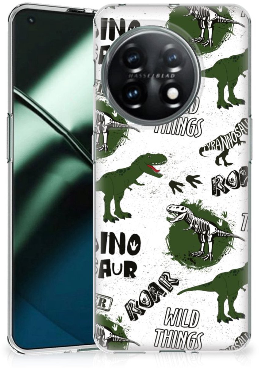 TPU Hoesje voor OnePlus 11 Dinosaurus