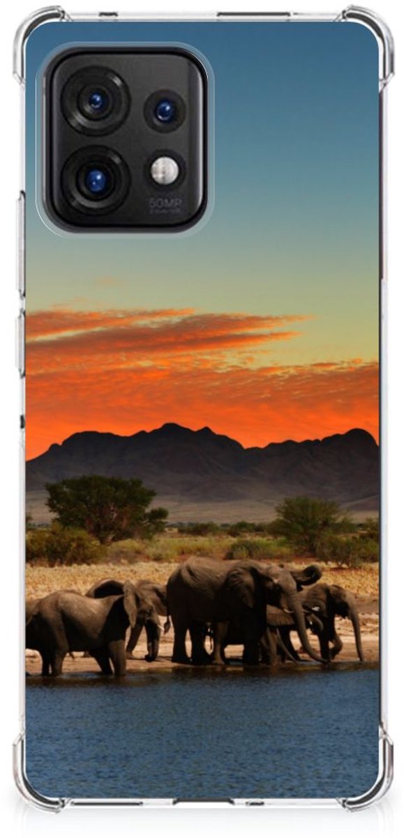 Motorola Edge 40 Pro Case Anti-shock Olifanten