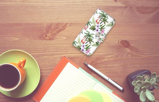 Coque Téléphone Samsung Galaxy A20e Protection Téléphone Palms Flamingo